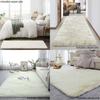 Cute And Cozy Nordic Style Carpet For Living Room And Bedroom Long Fur Hand Washable