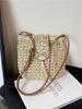 Women's 2025 Fashion Straw Tassel Crossbody Bag - Versatile Woven Beach Shoulder Bag