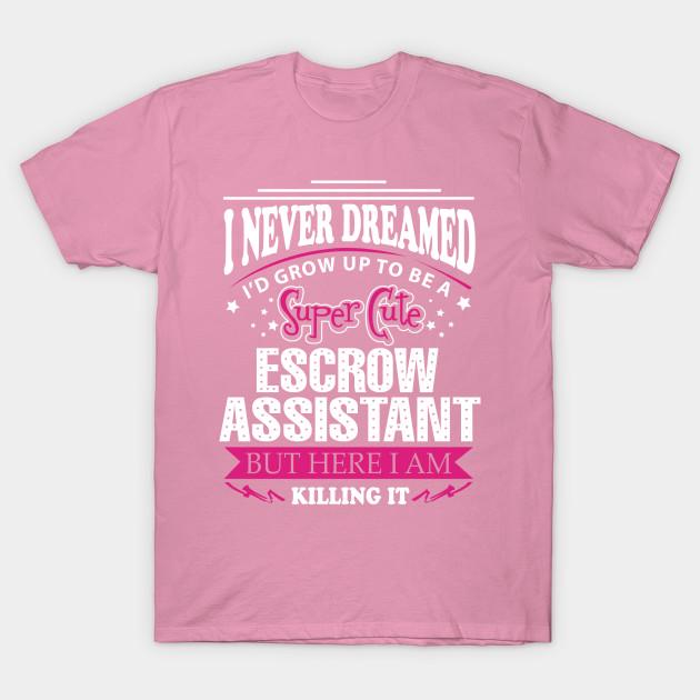 T Shirt Women Escrow Assistant Harajuku Print Kawaii Tshirt Summer Short Sleeve Female T-Shirt Top Tee