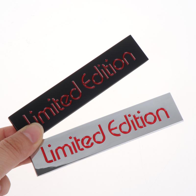 1Pcs Motorcycle Badge Emblem Sticker 3D Metal Car Stickers Limited Edition Decals Car-Styling Accessories