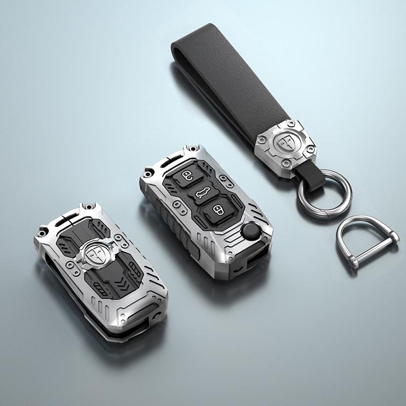 Car Key Case for Volkswagen Sagitar, Passat, and Lavida - Protective Shell and Buckle