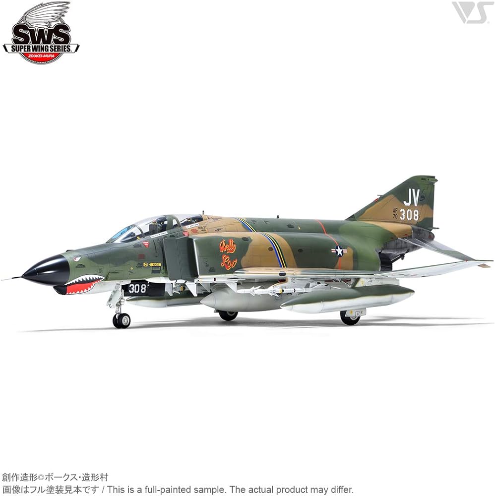 SWS Maßstab 1/48 F-4E (Frühes Modell) Phantom II Plastikmodell