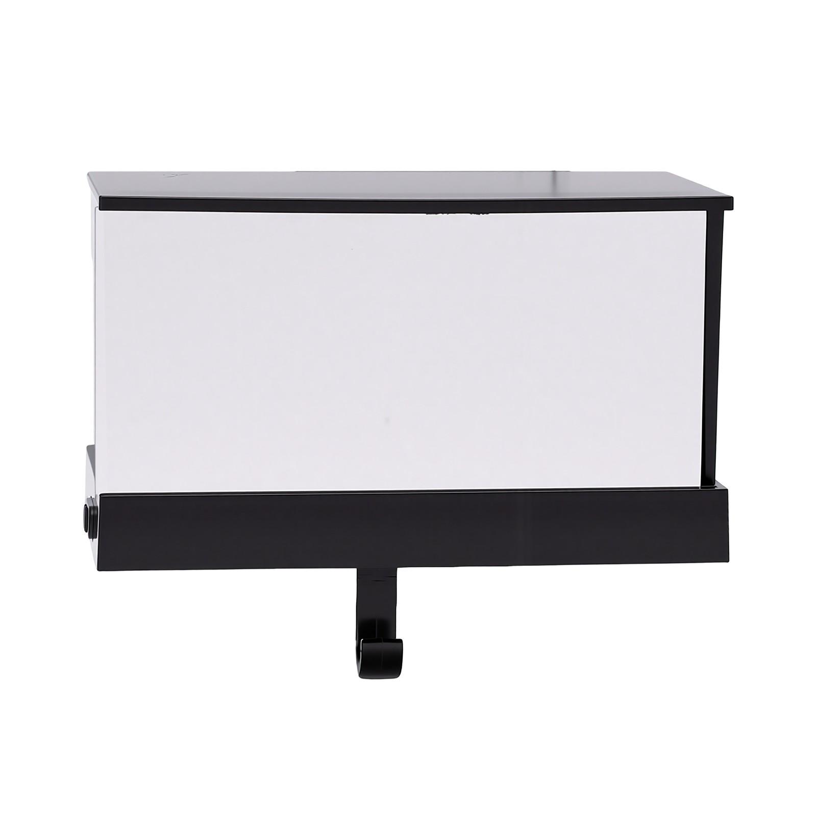 Porte-clés de garage Porte-clés lumineux LED Support mural Décoration automobile avec Crochet à effet visuel profond Rack USB