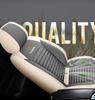 Universal All-Season Cartoon Linen Car Seat Cover - Full Wrap, Winter Special