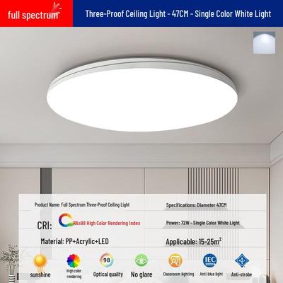 Oeny Ultra-dünne Minimalistische Drei-Schutz LED Deckenleuchte