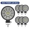Auto Work Light 63W Led Light Round Square LED Offroad LED Bar 3 Inch Spot Flood Fog Lamp12V 24V Off Road 4x4 Led Headlight