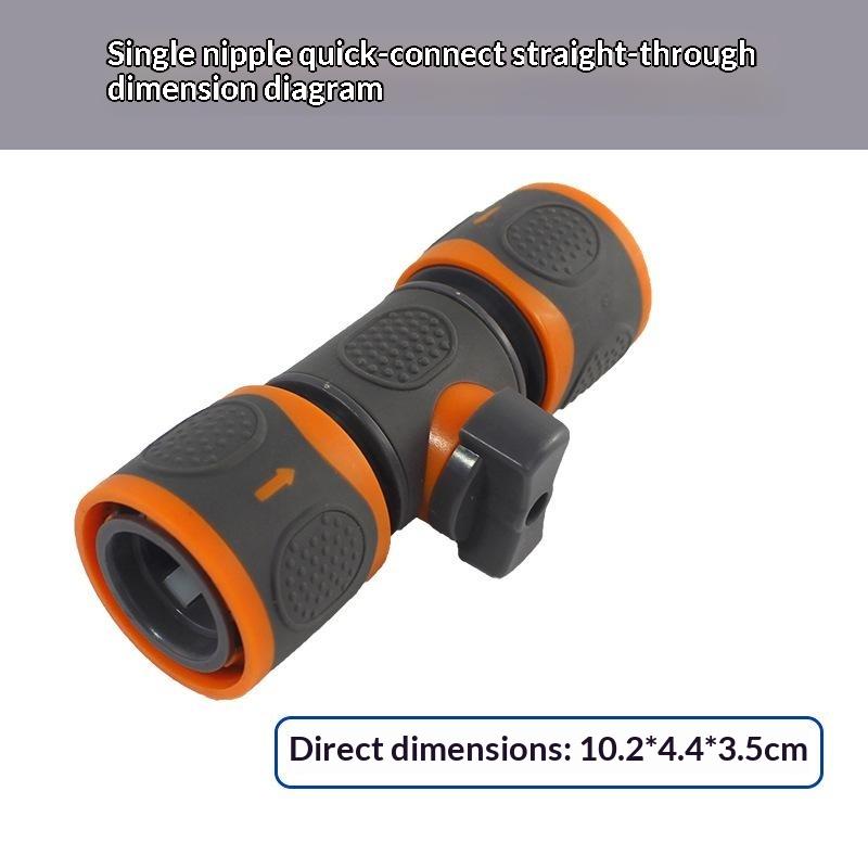 1/3 Pcs Garden Hose Quick Connector Stopwater Connector Garden Tap Water Coupler Watering Pipe Fitting