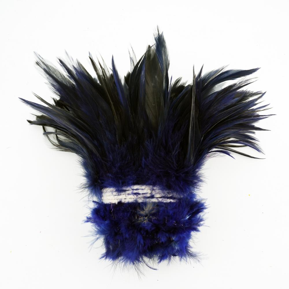 13 Color Natural Chicken 5-6 Inch Strip Strung Rooster Feathers for Craft Supply