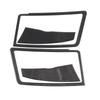 M63K-Carbon Fiber For Land Rover Defender 90 110 130 -2024 Front Lamp Headlight Cover Trim Exterior Accessories