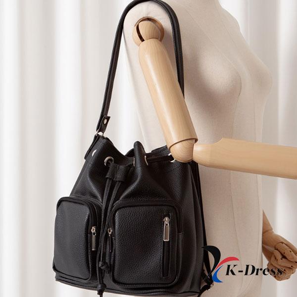 Pocket Rider Two-Way Bucket Bag (2 Colors)