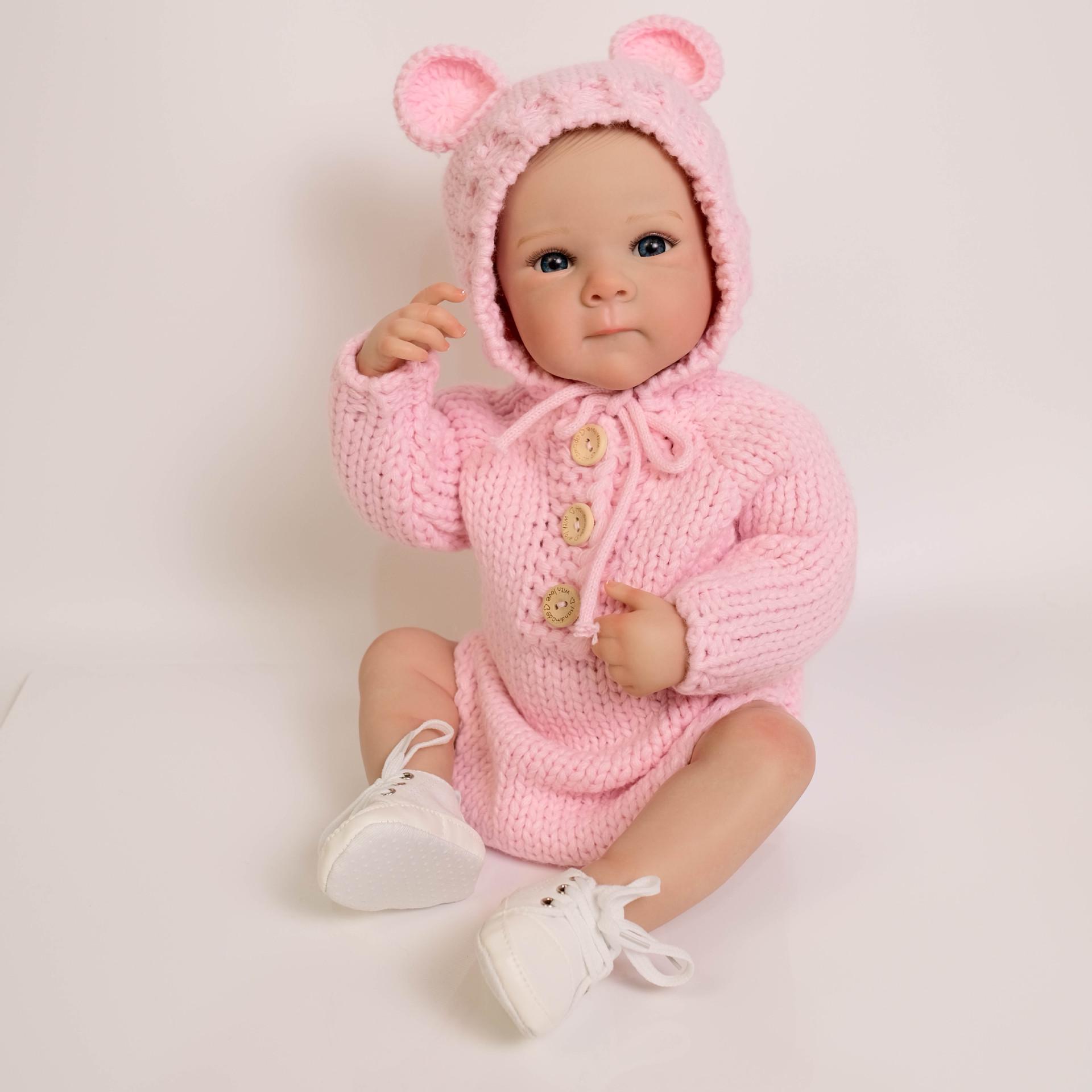 18 Bettie Lifelike Reborn Doll with Blue Ocean Theme 18-inch full silicone doll