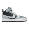 New Nike Court Borough Mid 2 'Medium Ash Light Silver' GS CD7782-200