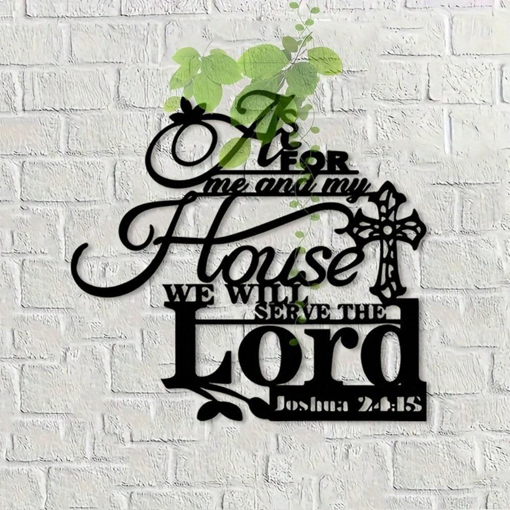 Joshua 1 9 Metal Wall Art Christian Scripture Home Decor Gift