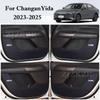 Car Door Anti-Kick Pad for Changan Yida  2024 2025 Door Protector Mat Anti-Dirty Anti-Collision Stickers Car Accessories