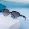 Polarized Cat Eye Sunglasses Women'S Tide Chain Sunglasses Women'S Glasses