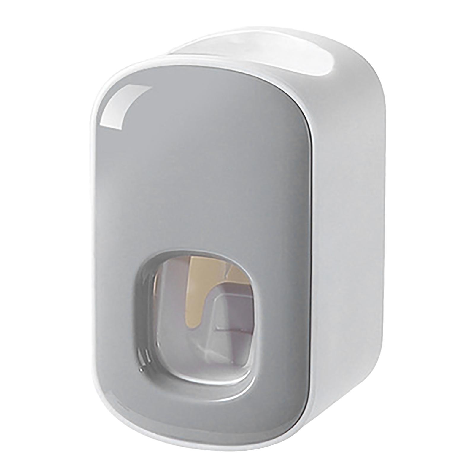 

Автоматический дозатор зубной пасты Настенный выдавливатель зубной пасты для дома ванной комнаты Черный серый