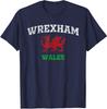 Wrexham Wales Retro Vintage Country Classic Hometown Unisex T-Shirt