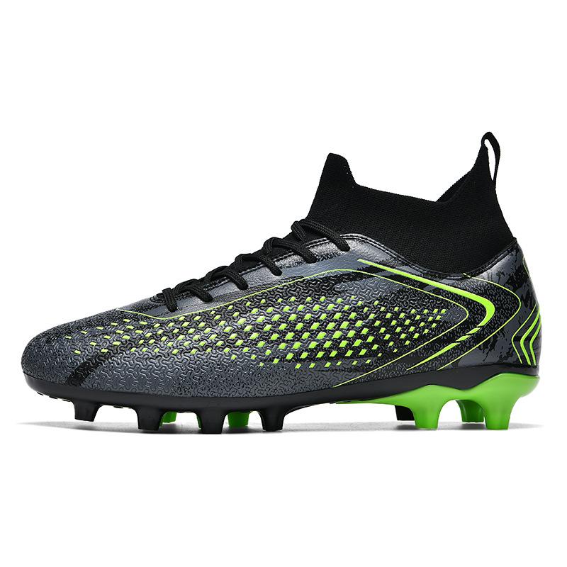 New football shoes outdoor spikes high top game comfortable grass teen