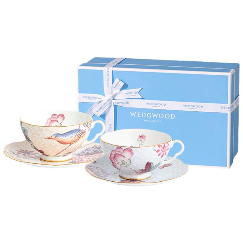 

Wedgwood Cuckoo Bone China Tea & Coffee Cup and Saucer Set