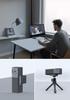 AIRHUG Webcam with 1080P Megapixel Privacy USB Plug and Easy Installation Compatible for Remote Classes 3-in-1 Built-in Microphone, 2.07 Resolution,