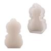 Violin Shape Silicone Molds Temperature Resistant Multipurpose Silicone Candle Mould for Epoxy Resin Candle Soap Making