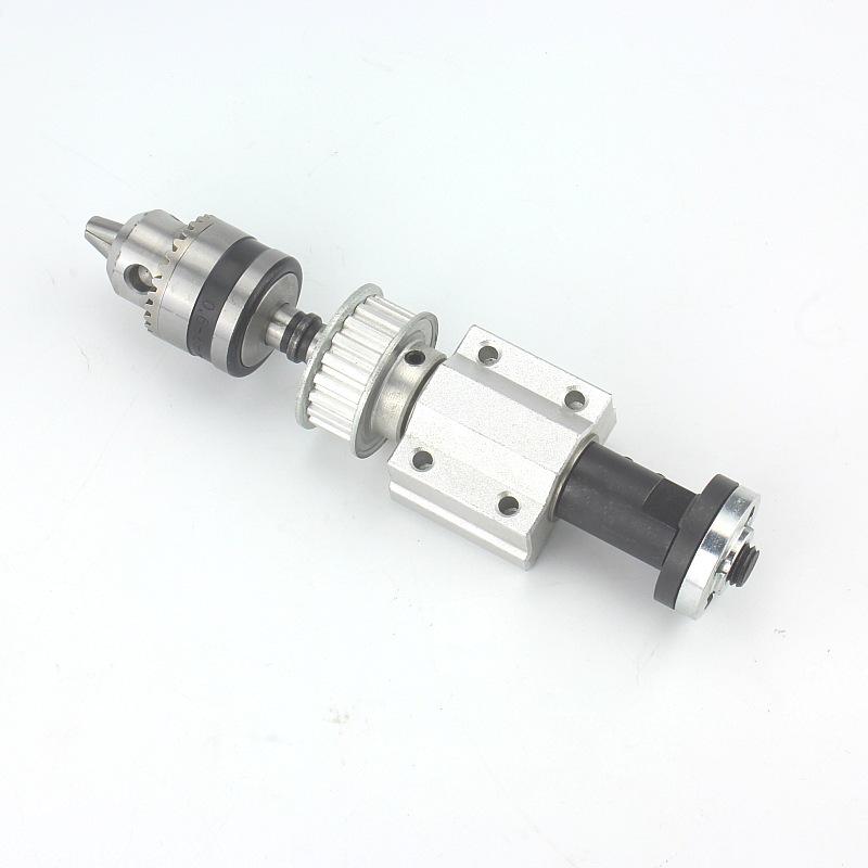Table Saw Bench Electric Drill Spindle Assembly for DIY Woodworking Cutting and Grinding - Small Lathe Accessories