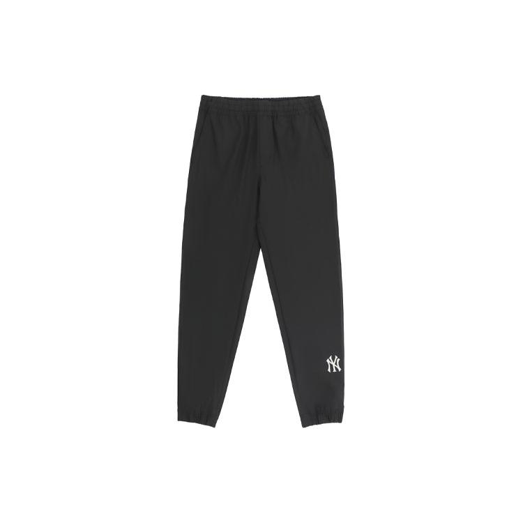 New MLB New York Yankees Knitted Sweatpants Unisex Black 3AWPC0121-50BKS