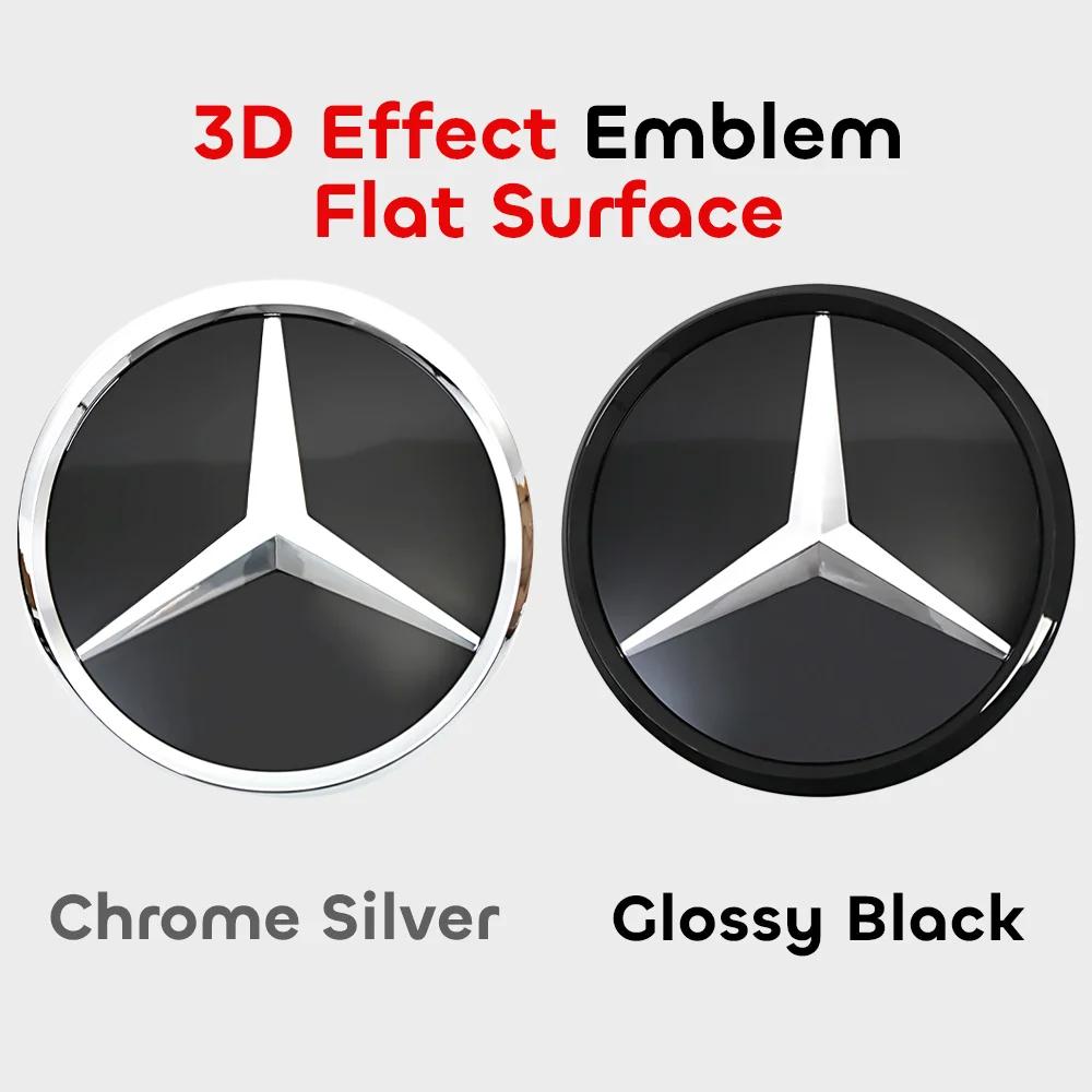 GLC GLB Front Grille Star Logo OEM Emblem For Mercedes Benz B-Class W245 C-Class W204 C180 C200 C230 C250 C280 C300 C350 GLK-Cl