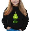 Christmas Day Girls Round Neck Pullovers For Kids Printed Baby Tops