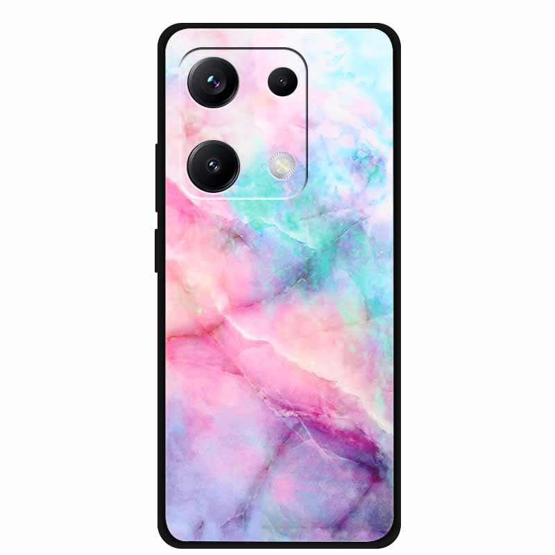 For Redmi Note 14S Case Note14S Marble Back Soft Cover Bumper TPU Phone Case For Xiaomi Redmi Note 14 S Silicone Shells Funda