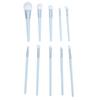 10pcs Makeup Brush Set Soft Synthetic Professional Portable Foundation Powder Eye Shadows Blush