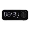 B126   Clock Speaker Multifunctional   Portable Alarm Clock Radio with LED