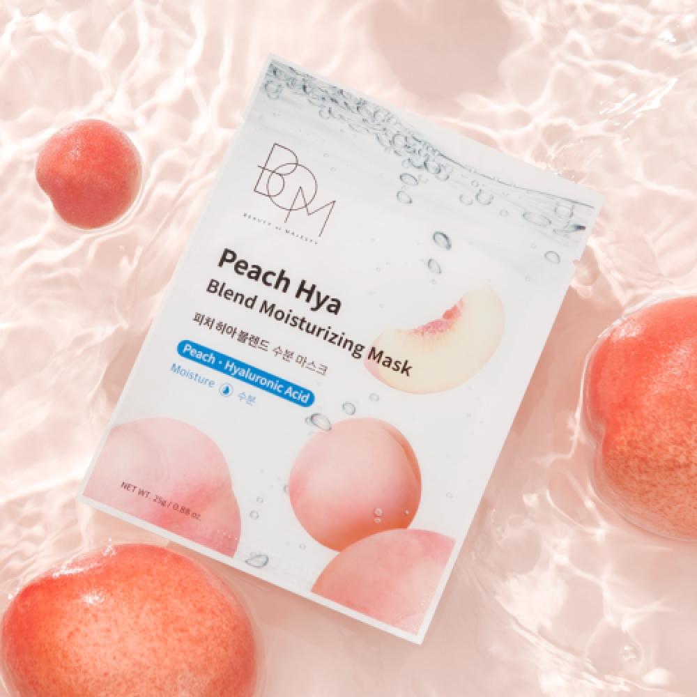 

B.o.m Hydrating Peach Hya Blend Mask 10 Sheets NONE