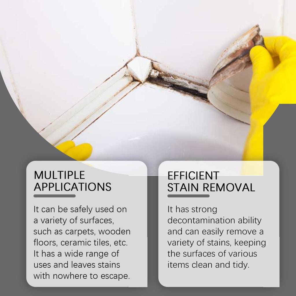 Stain Removing Foam Cleaner Clean Bathroom Kitchen Countertops Floors Wood Multi-Surface Cleaner