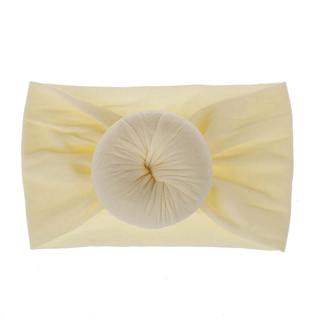 Newborn Baby Boy Girl Solid Knotted Hat  Headwear Cap Hat Accessories