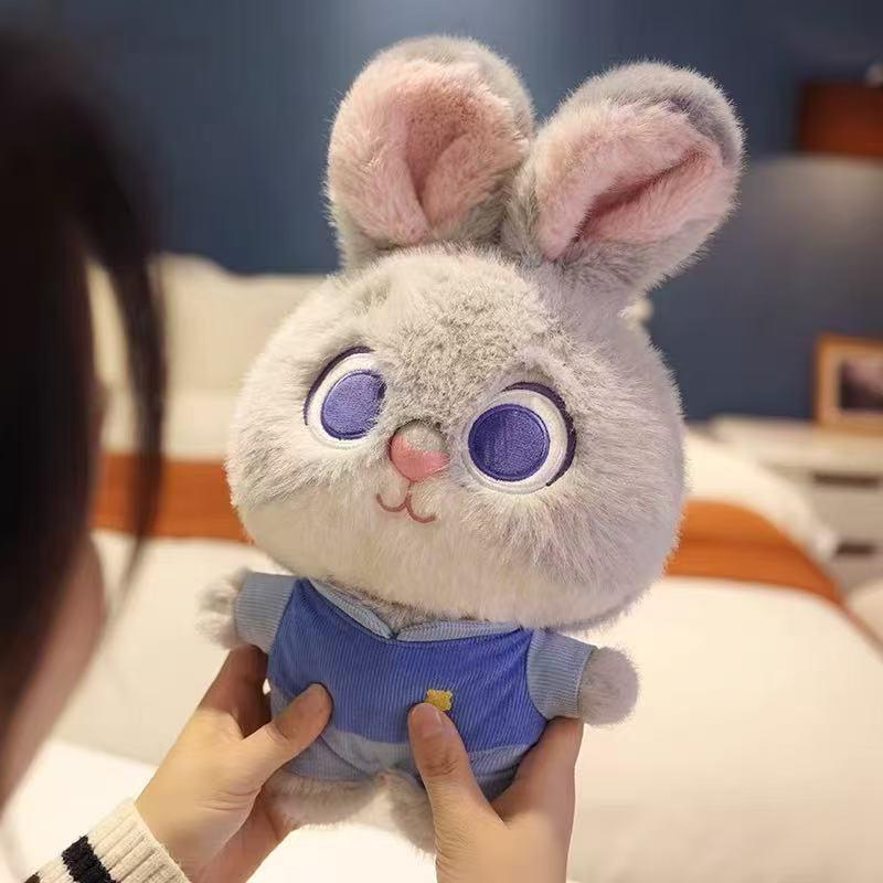 

Zootopia Nick Wilde & Judy Hopps Figurine Plush Toys - Festival Gift for Boys & Girls High Quality Judy Rabbit [Expedited Delivery]