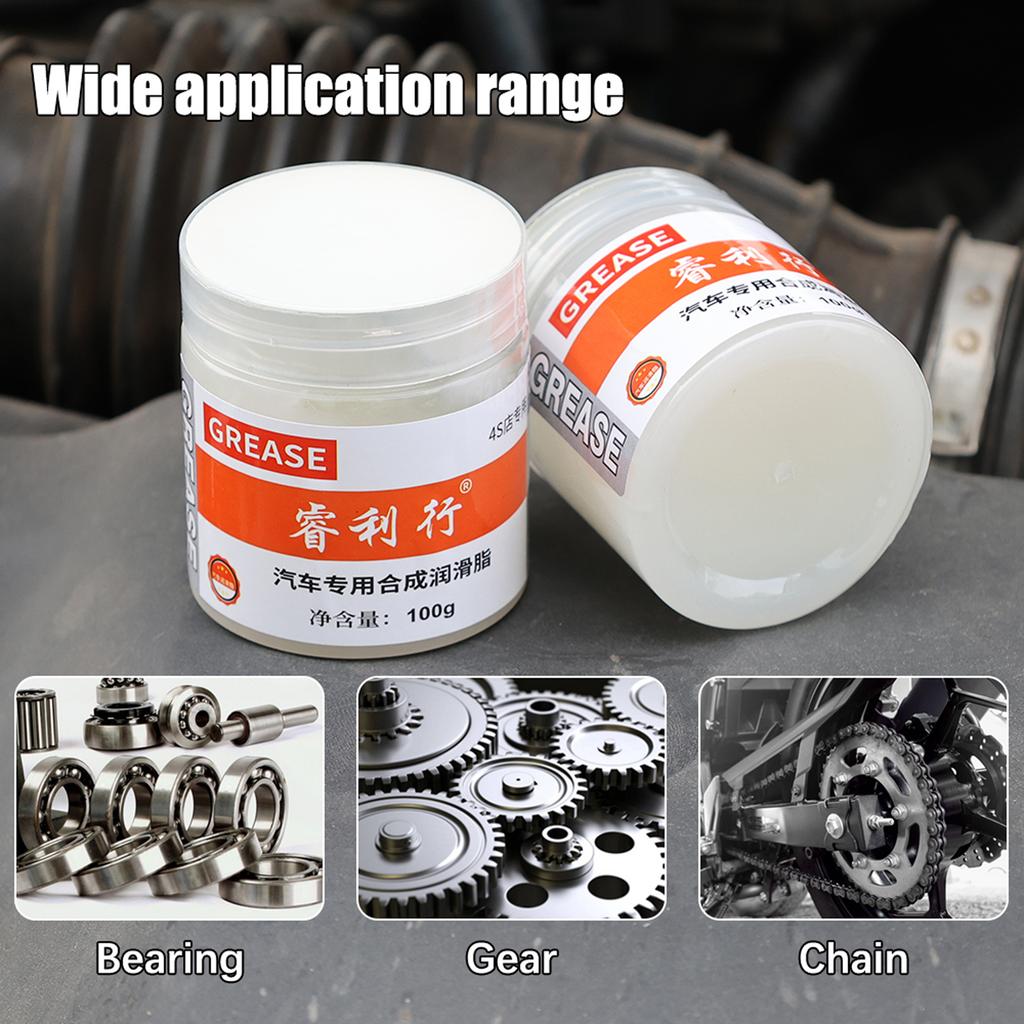 100g Car Sunroof Track Grease Lubricating Grease Door Abnormal Antirust Noise Plastic Keyboard Gear Oil Grease Bearing Accessori
