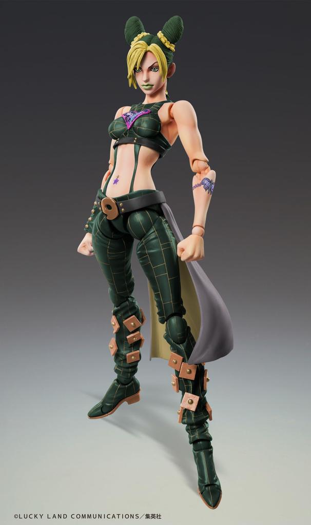 Super Action Statue "JoJo's Bizarre Adventure Part 6: Stone Ocean" "Jolyne Kujo Third" Approx. 150mm PVC & ABS & Nylon Painted Movable Figure