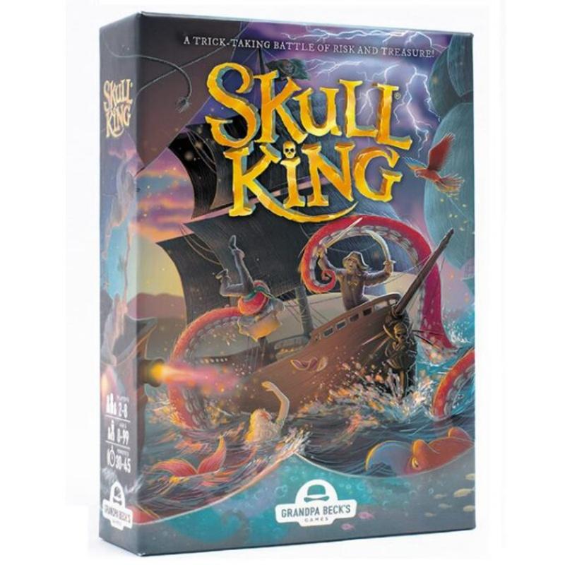 Kull King Skeleton King Ultimatives Piratentrickspiel Party Brettspiel Cover Asset Creator Karten