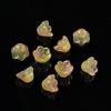 20pcs Colorful Lily of The Valley Flower Shape Bead 12x11mm Lampwork Glass Loose Beads for DIY Craft Jewelry Making Accessories