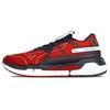 Mizuno Pi Knit Low Top Running Shoes Black / Red (Unisex) Chunky Sneakers D1GH210202