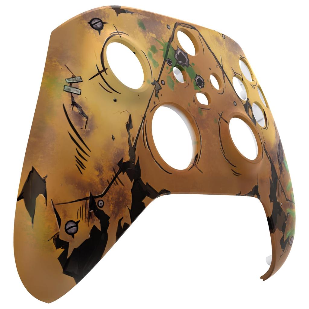 Benutzerdefiniertes vorderes Gehäuse für Xbox Series mit einer leicht abdeckenden Frontplatte für Xbox Series und Xbox Core, nicht eXtremeRate's X/S, von Horror inspiriert