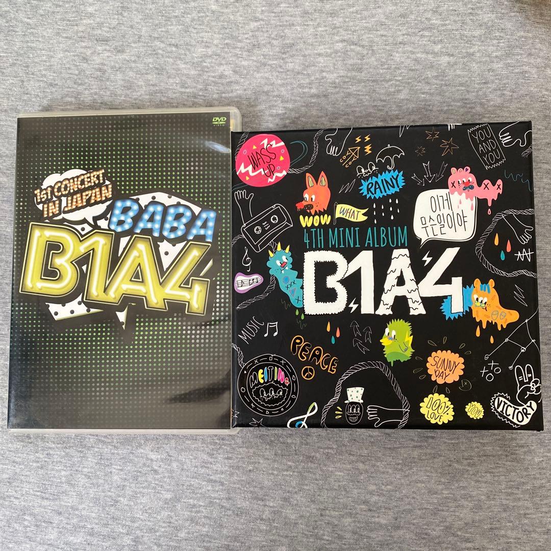 

[USED] Sold separately: B1A4 1st Concert DVD & 4th Mini Album