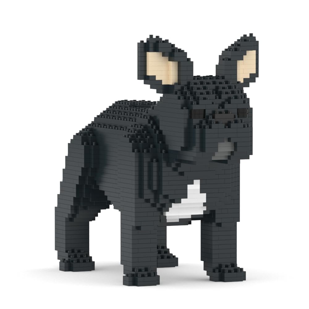 JEKCA French Bulldog Plastic Building Blocks for Dogs Ages 02S-M03 14+