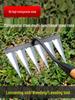 Multi-Tooth Nail Rake and Hoe Set for Weeding and Planting Vegetables