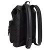 Coach Warner 32 Logo Buckle Fastening Faux Leather Backpack Large Men Backpack Charcoal CW211-QBMI5