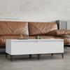 Minimalistischer Sofatisch Im Minimalistischen Stil 2 Stück Aufbewahrungstisch Mit Schubladen, TV-Sideboard Für Das Wohnzimmer, 50x46x50 Cm