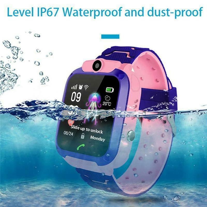 Children’s Waterproof Smartwatch - GPS Tracker, SOS Emergency Call & Geo-Fence (Ideal Birthday Gift)