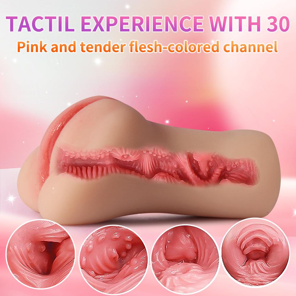 Male Masturbator Realistic Pocket Pussy Stroker Cup Vaginal Sex Toys for Men