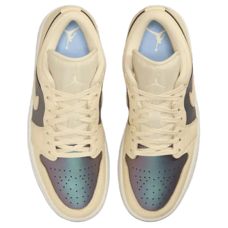 Air Jordan 1 Low SE Muslin Royal Tint Women Sneakers Cream Sail IH4110-104